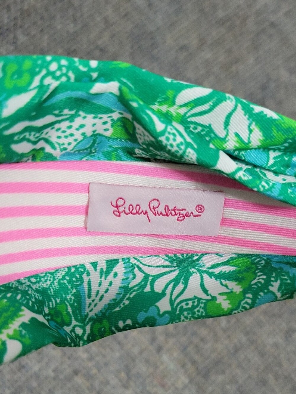 LILLY PULITZER Twist Headband in Safari Sangria - Picture 9 of 10